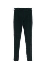 Black Flat Front Pants 1
