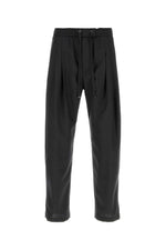 Dark Grey Drawstring Pants 1
