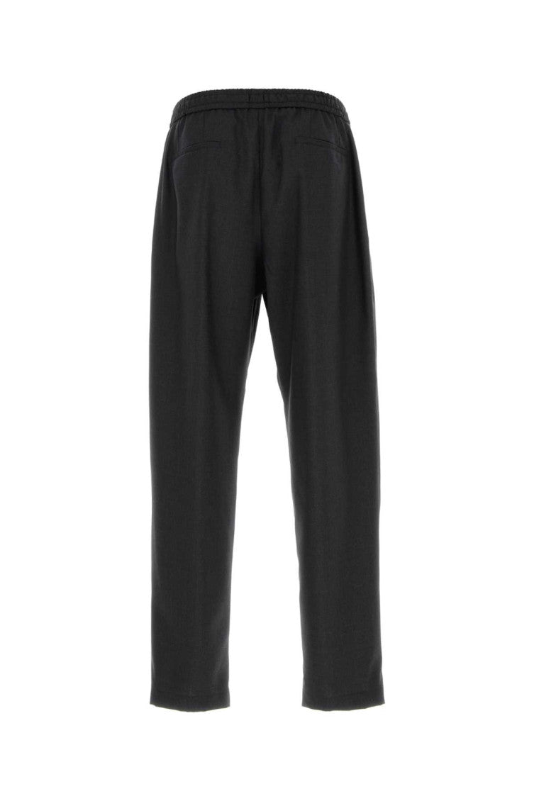 Dark Grey Drawstring Pants 2