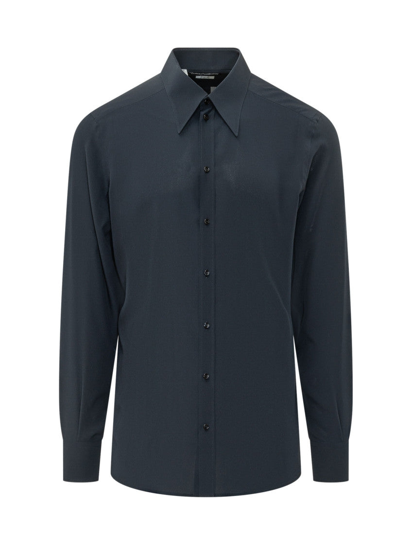 Blue Regular Solid Shirt 1