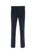 Navy Blue Slim Trousers 1