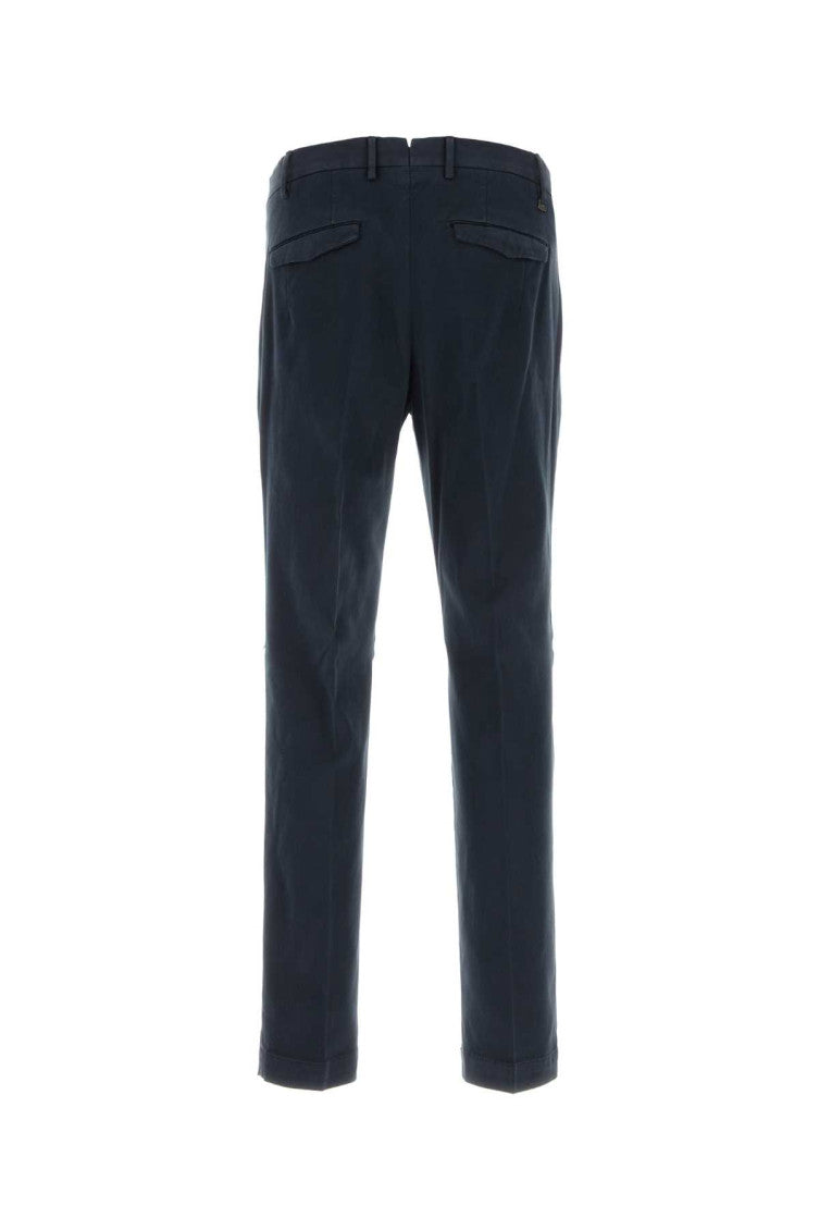 Navy Blue Slim Trousers 2