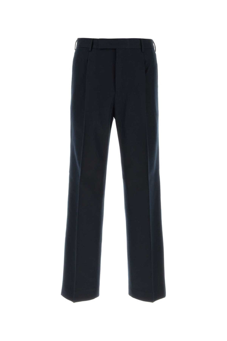 Midnight Blue Straight Trousers 1