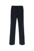 Midnight Blue Straight Trousers 1