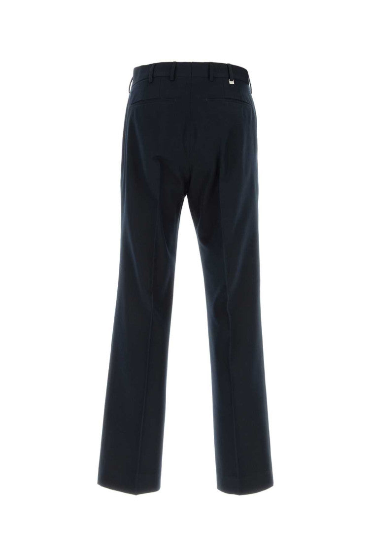 Midnight Blue Straight Trousers 2