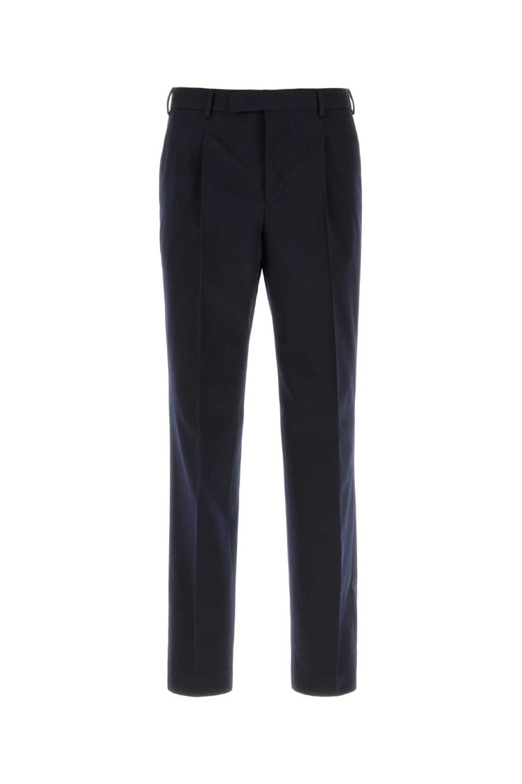 Midnight Blue Straight Pants 1