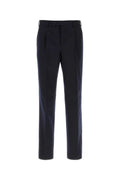 Midnight Blue Straight Pants 1