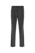 Dark Grey Pleated Pants 1