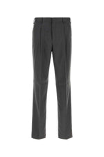Dark Grey Pleated Pants 1