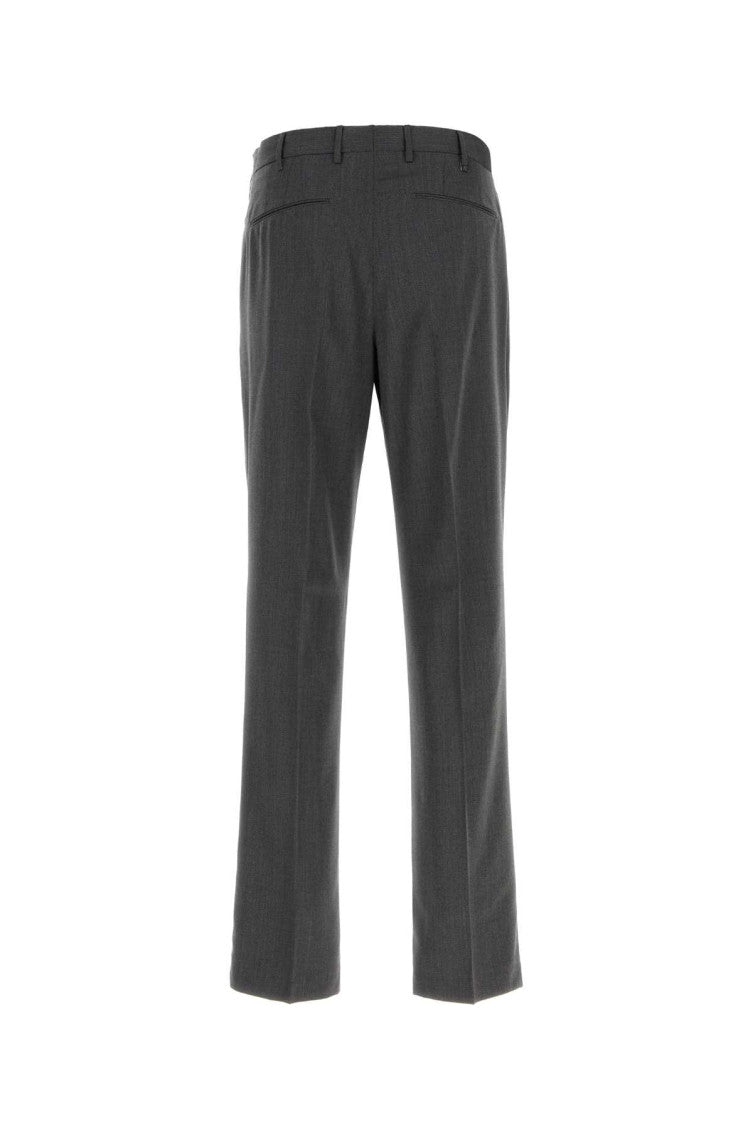 Dark Grey Pleated Pants 2
