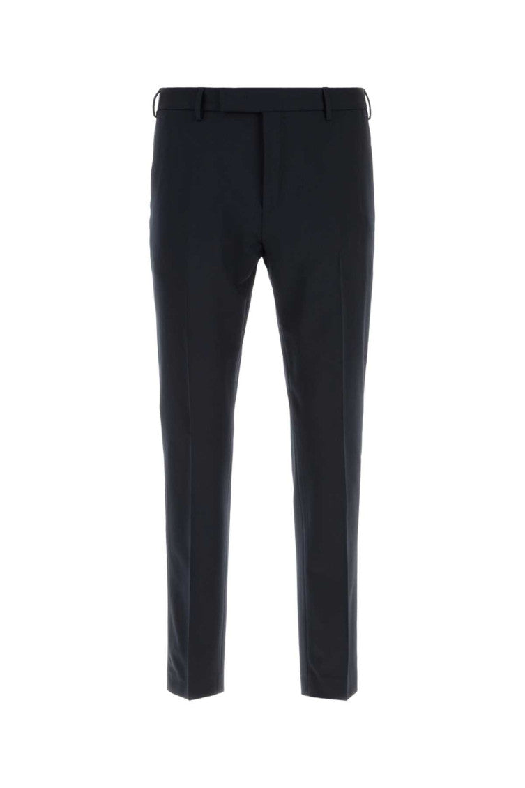 Navy Blue Slim Pants 1