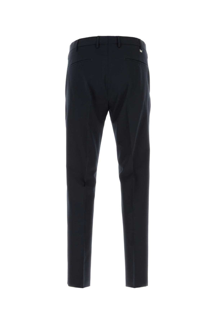 Navy Blue Slim Pants 2