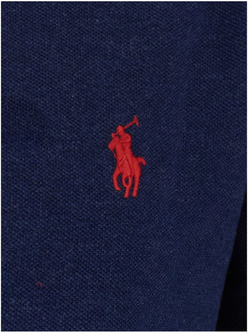 Navy Blue Slim Polo 3
