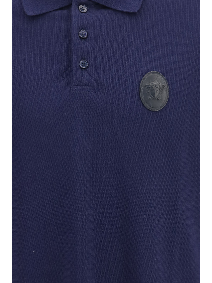 Navy Blue Logo Polo 3