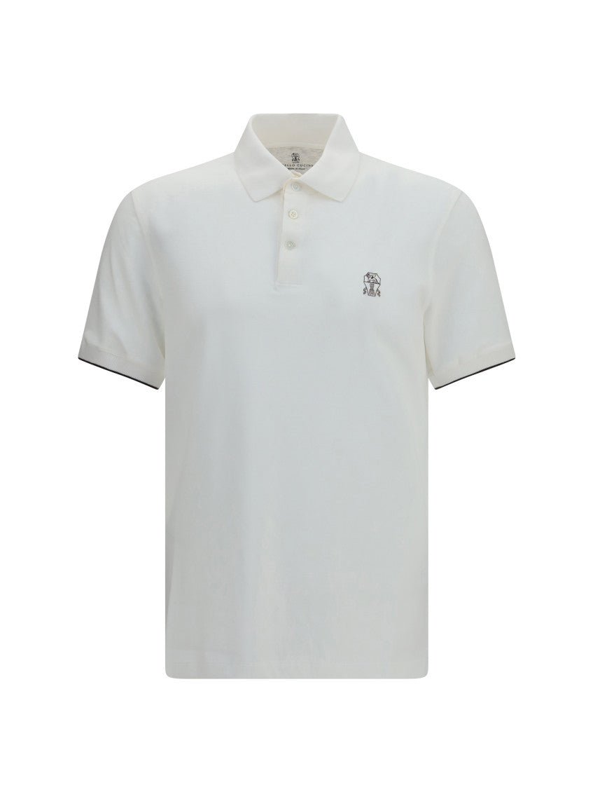 White Shirt Collar Polo 1
