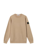 Light Beige Crew Neck Sweatshirt 1