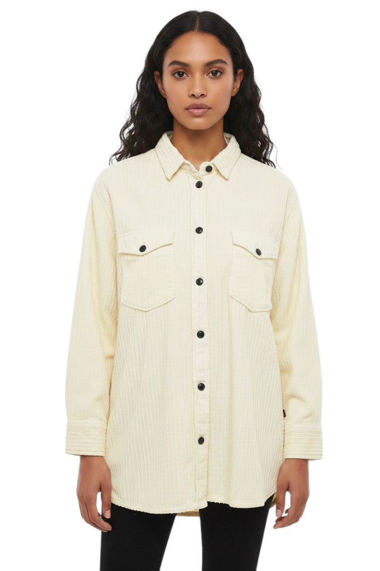 Off White Relaxed Stripes Shirt 1