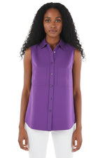 Purple Regular Solid Shirt 1