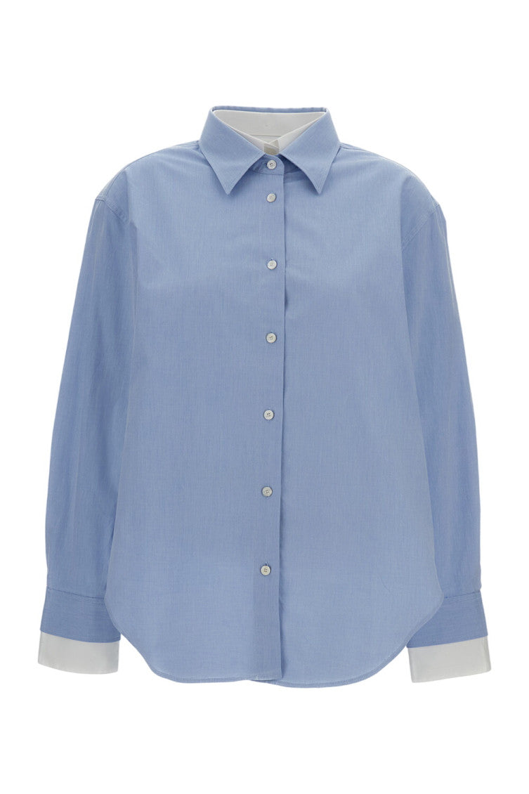 Light Blue Regular Solid Shirt 1