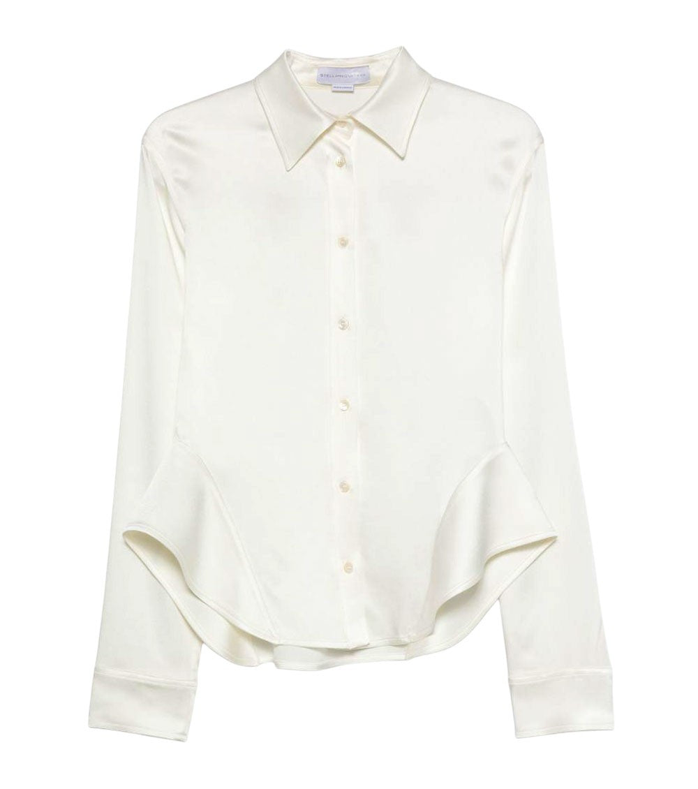Off White Slim Solid Shirt 1
