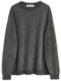 Black Oversized Sweatshirt 1