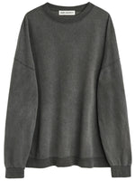 Black Oversized Sweatshirt 1