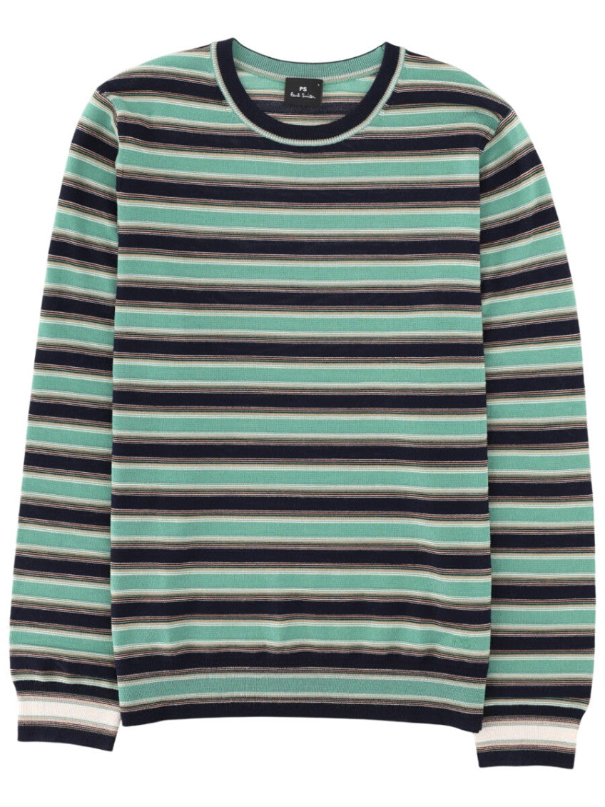 Green Stripes Sweater 1