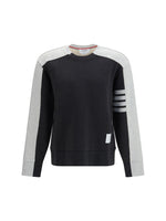Dark Grey Color Block Sweatshirt 1