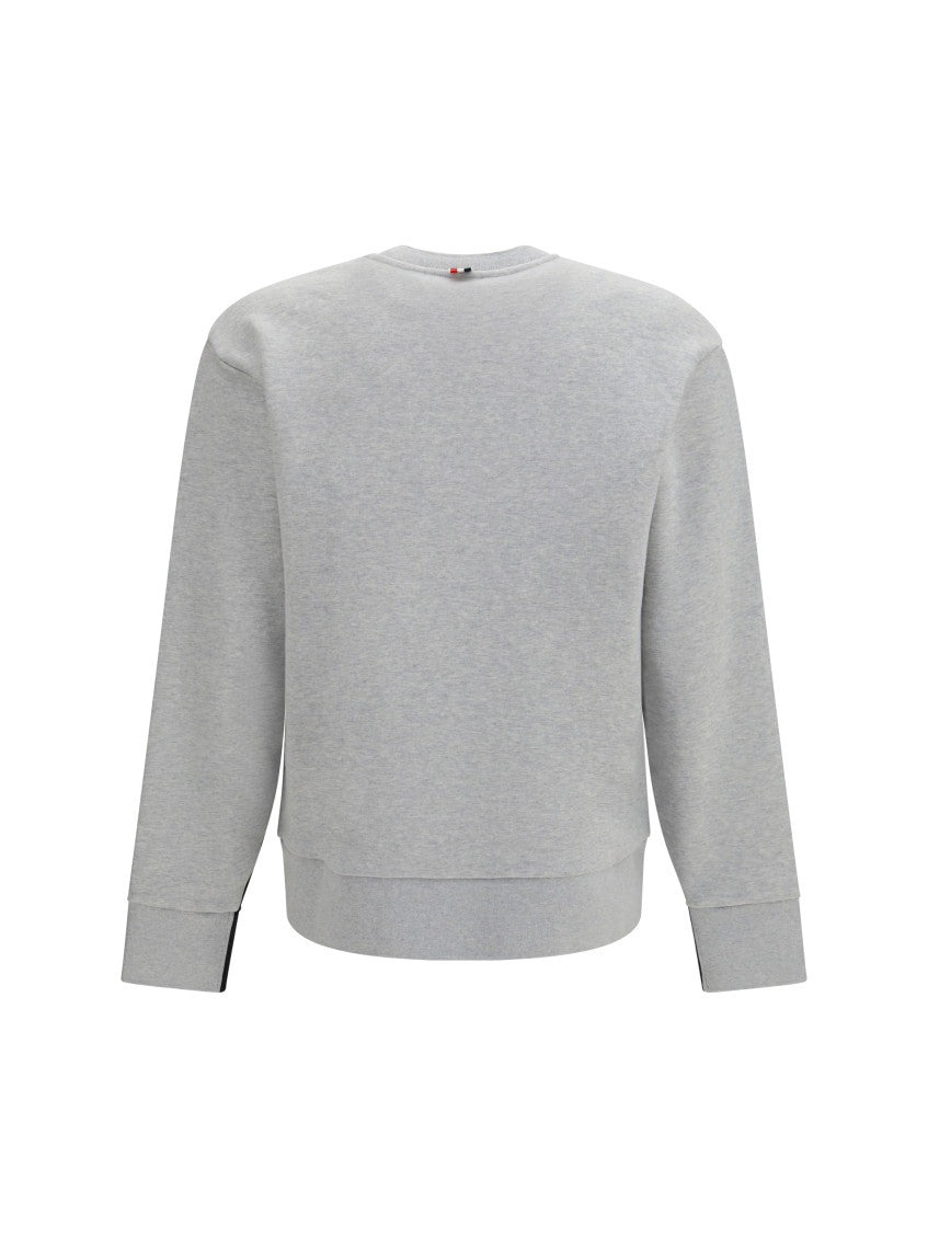 Dark Grey Color Block Sweatshirt 2