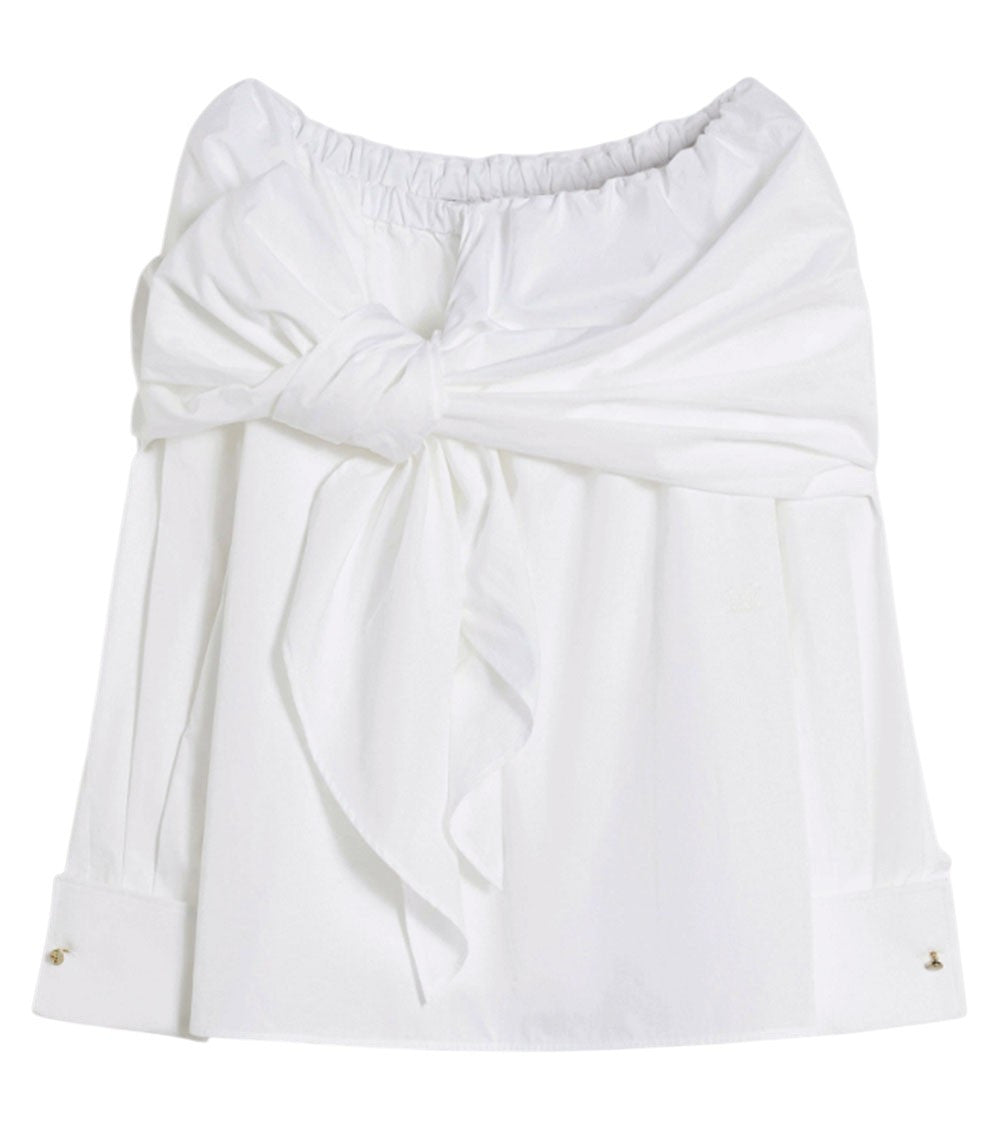 White Off Shoulder Top 1