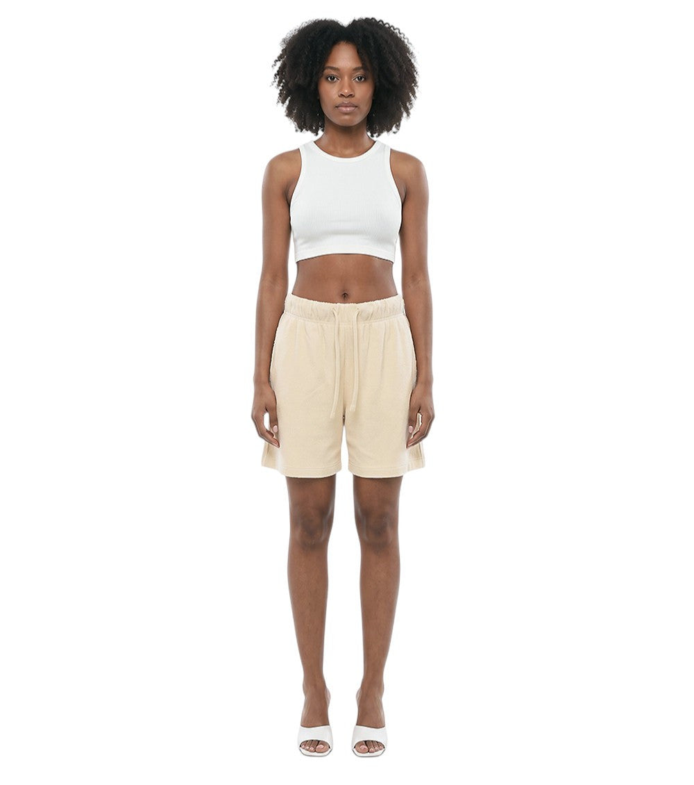 Yellow Logo Shorts 2