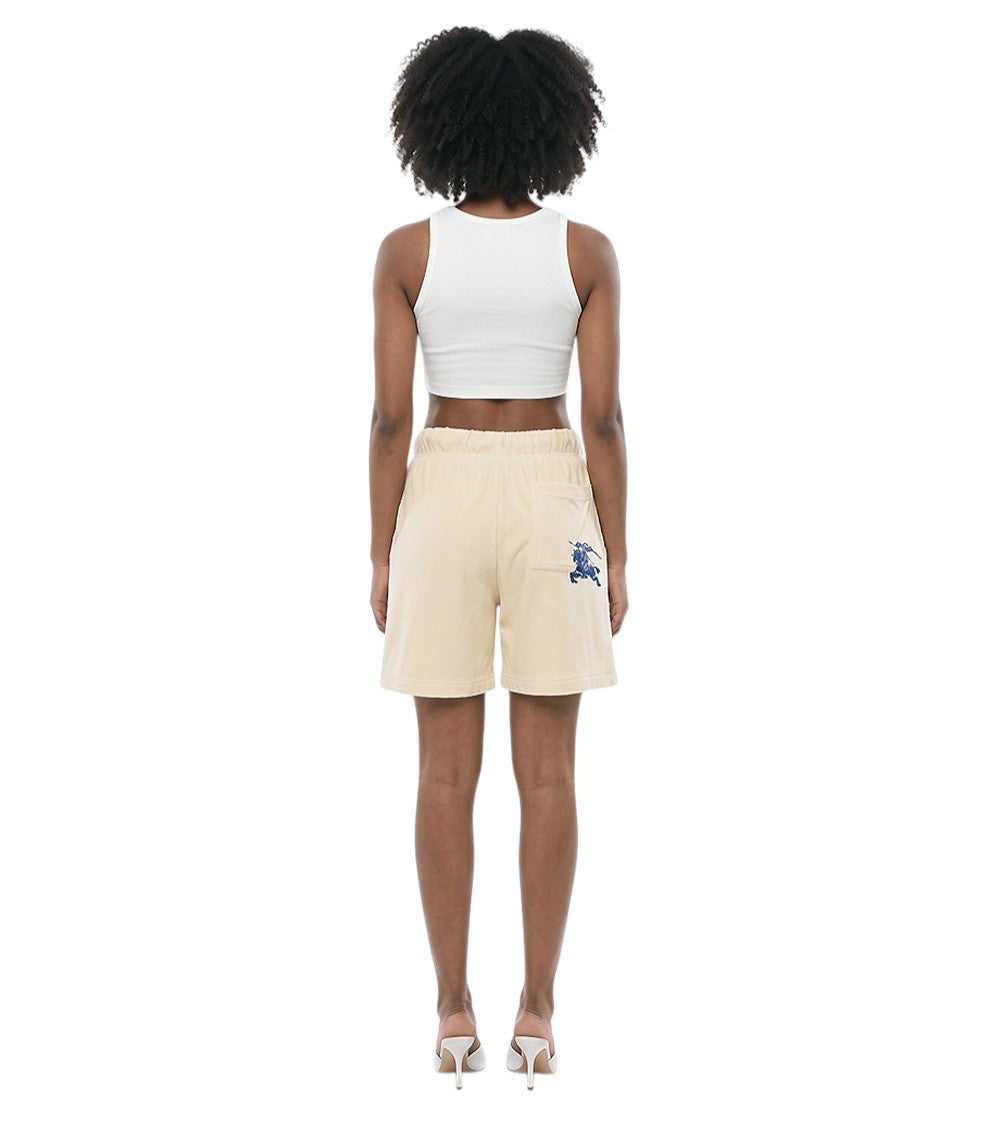 Yellow Logo Shorts 3