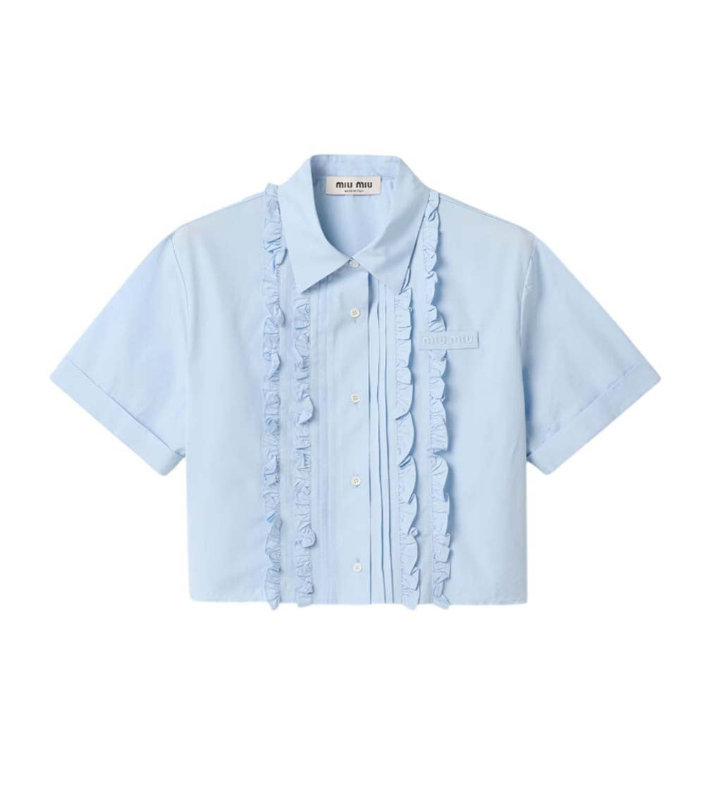 Light Blue Boxy Shirt 1