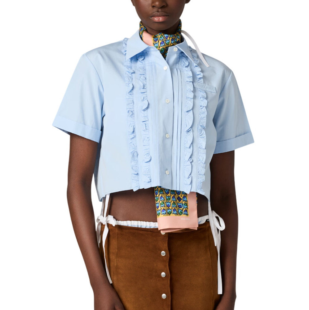 Light Blue Boxy Shirt 2