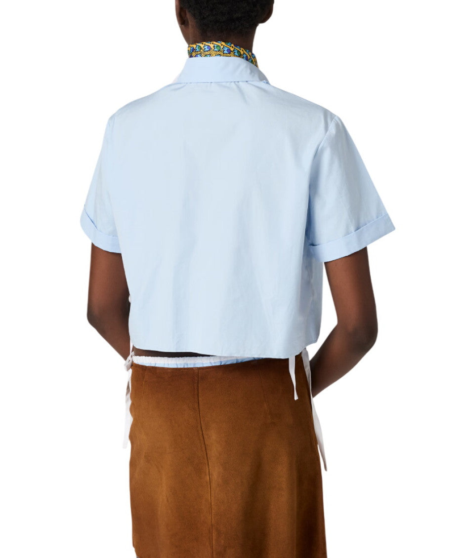 Light Blue Boxy Shirt 3