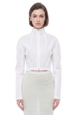 White Turtle Neck Top 1