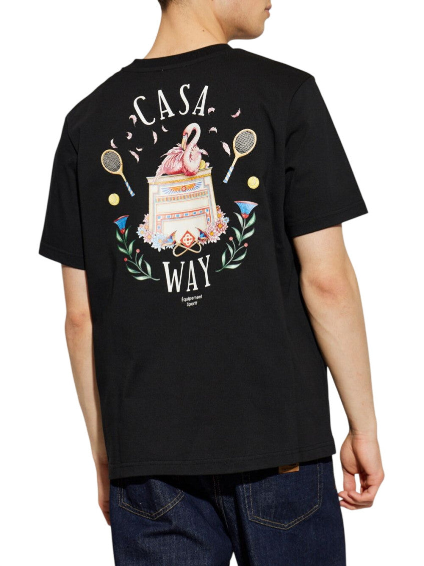 Black Graphic Print T-Shirt 4