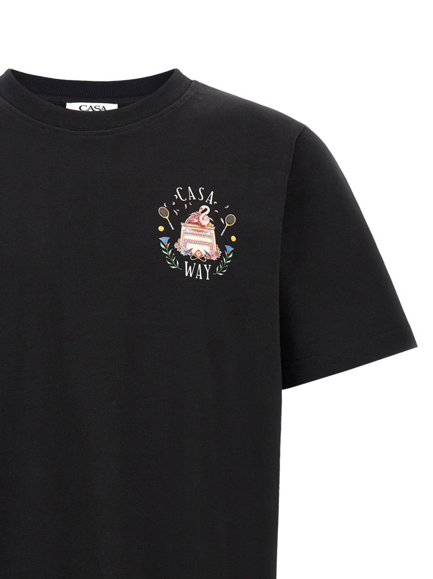 Black Graphic Print T-Shirt 5