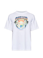 White Graphic Logo T-Shirt 1