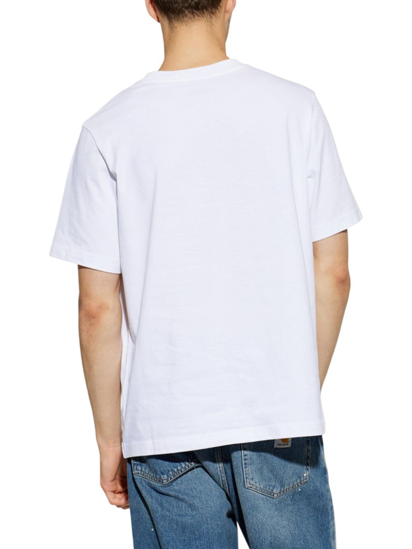 White Graphic Logo T-Shirt 3