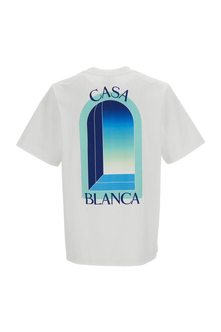 White Graphic Logo T-Shirt 2