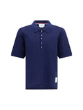 Navy Shirt Collar Polo 1
