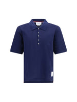 Navy Shirt Collar Polo 1