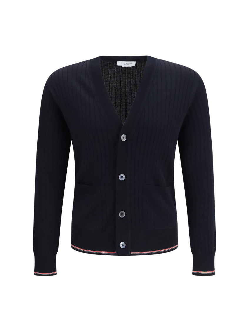 Dark Navy Knitted Cardigan 1