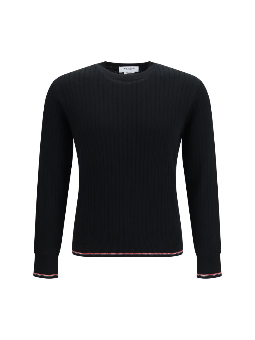 Black Crew Neck Sweater 1