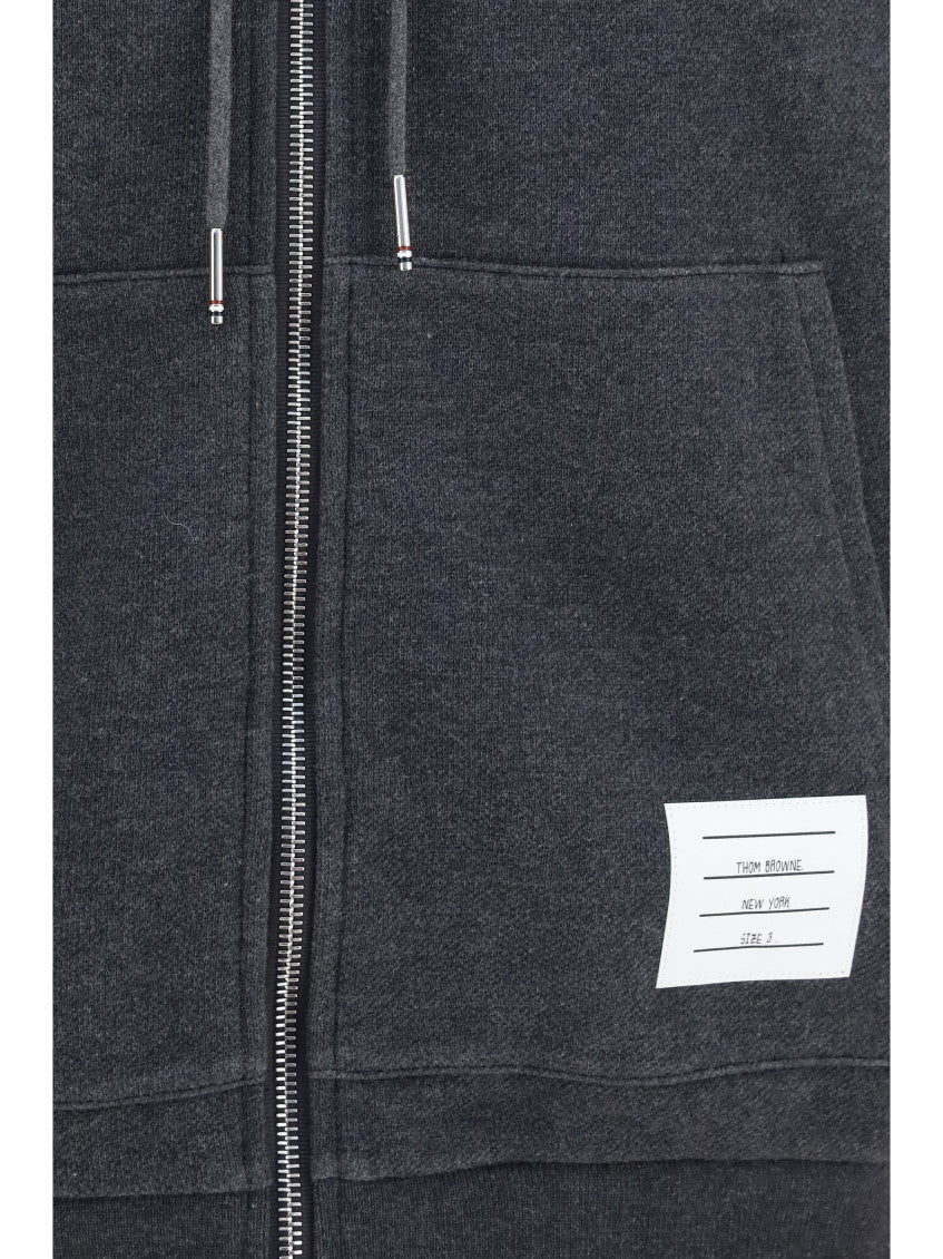 Dark Grey Stripes Hoodie 3