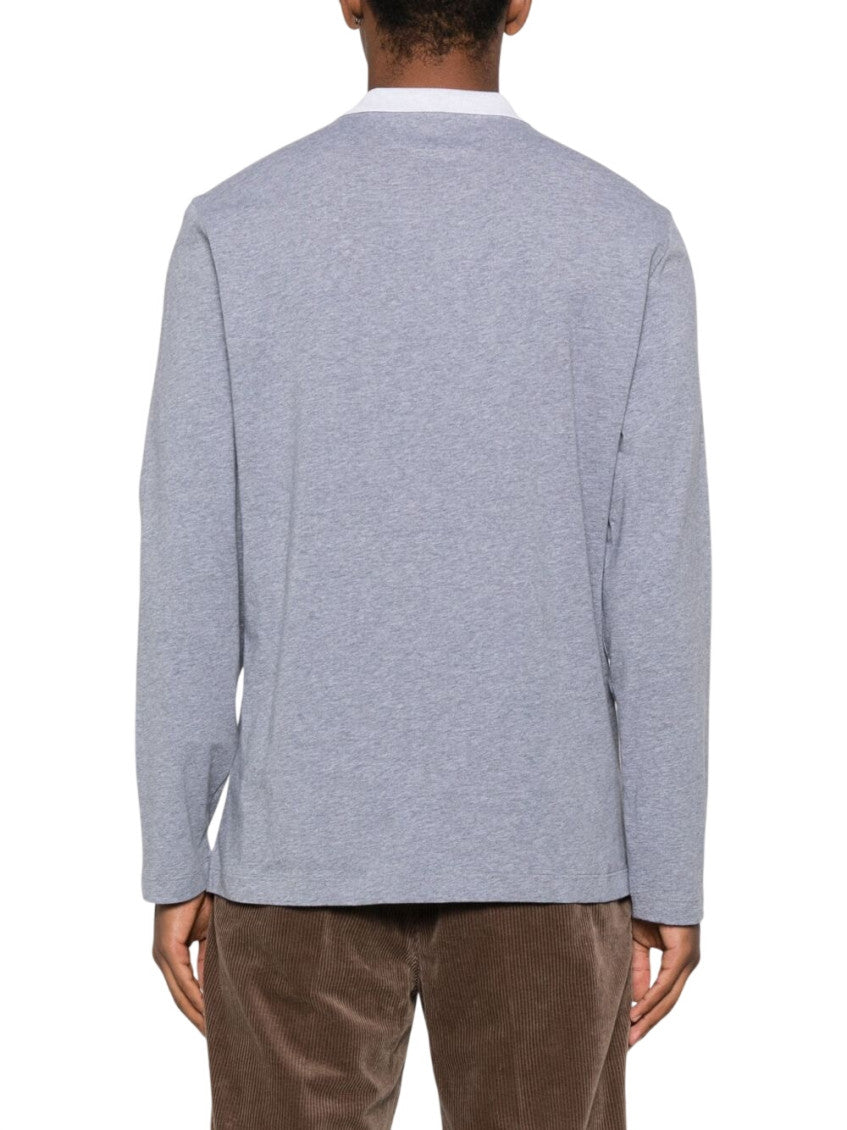 Grey Full Sleeves Polo 2