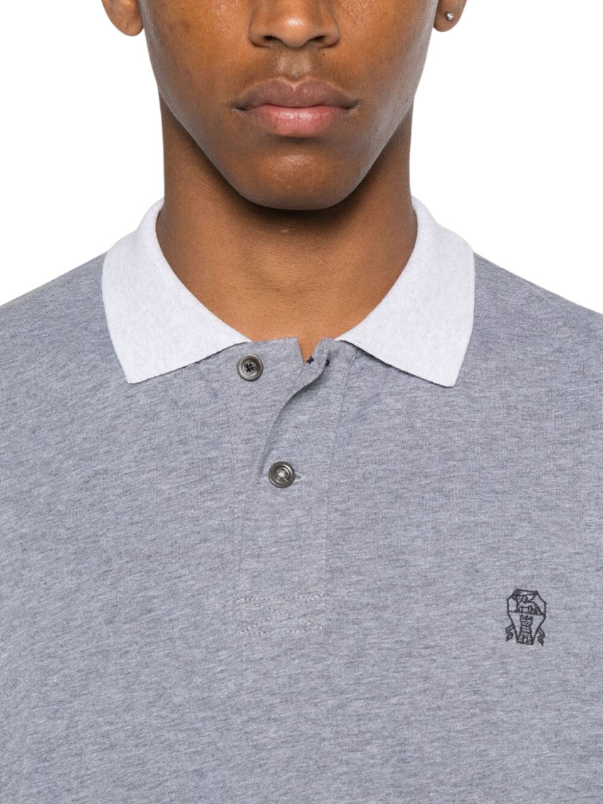 Grey Full Sleeves Polo 3