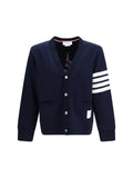 Navy Blue Stripes Cardigan 1