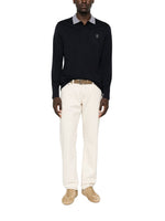 Navy Blue Shirt Collar Polo 1